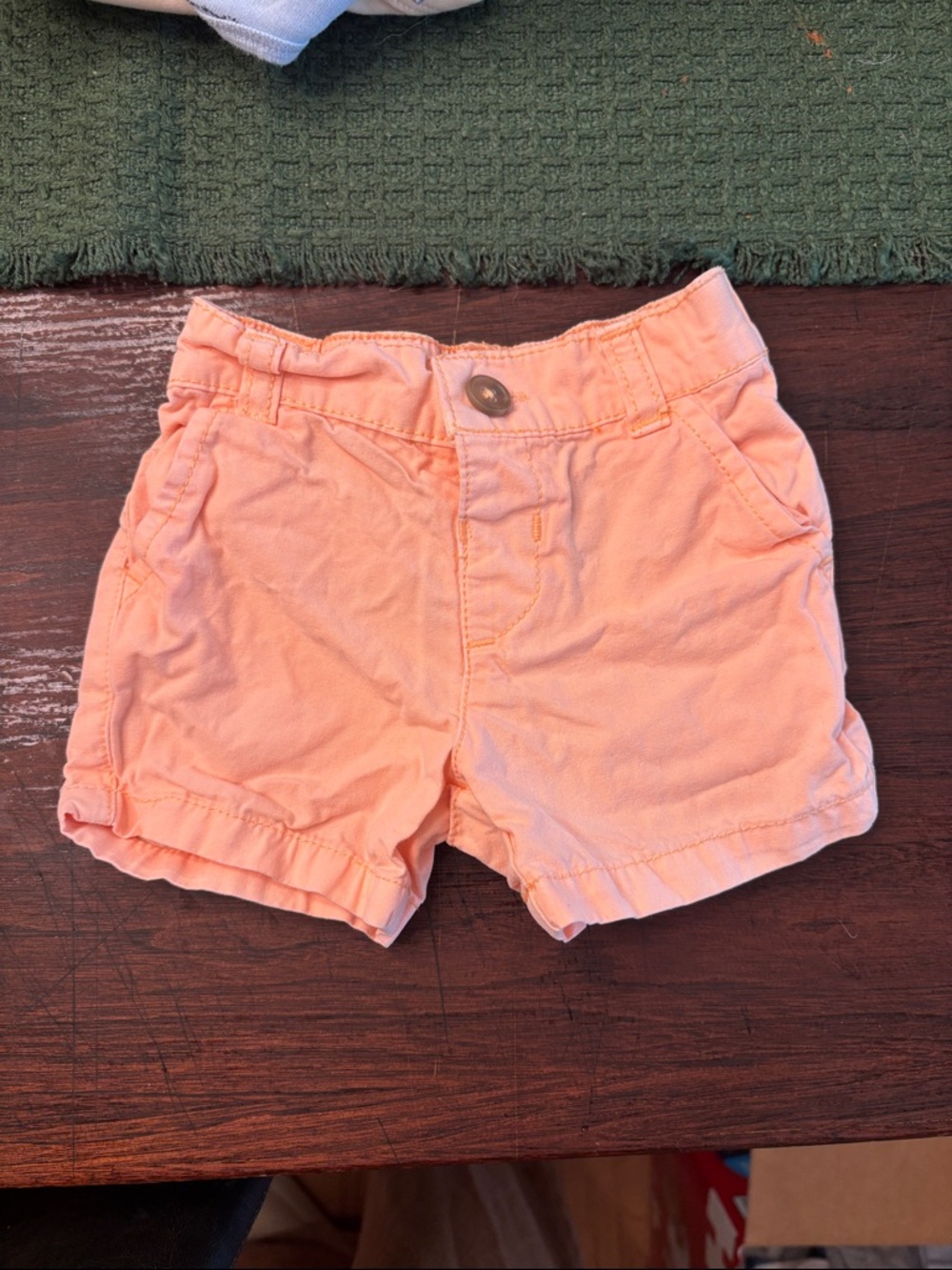 Koala Kids Peach Cotton Shorts
